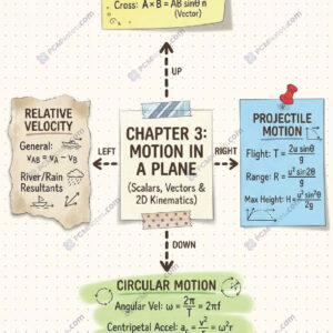 Class 11 physics motion in a plane notes pdf