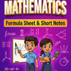 CBSE Class 11 Maths formula sheet and short notes PDF cover – pcmnotes.com
