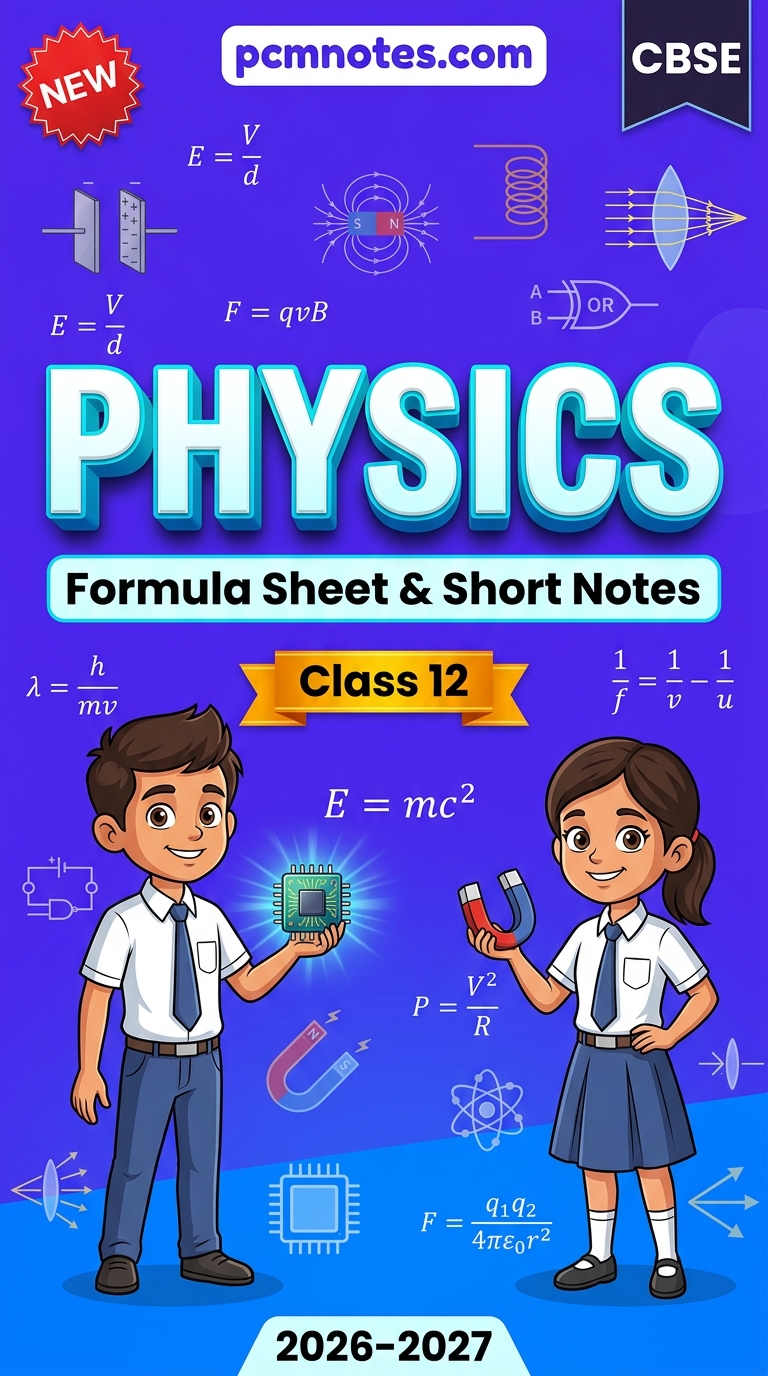 Class 12 PCM Complete Bundle - Physics Chemistry Maths